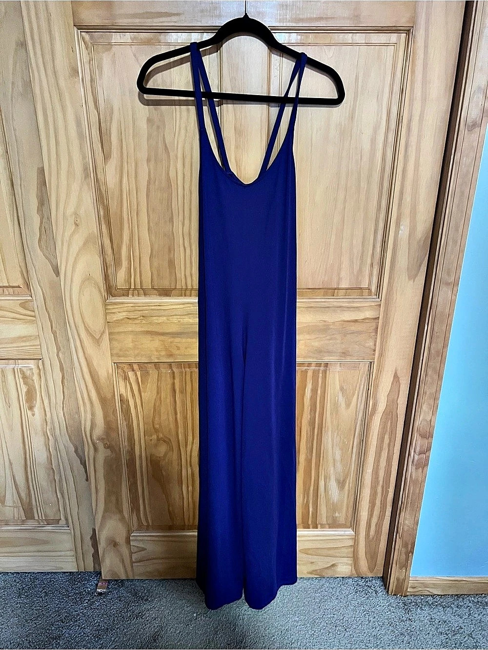 Fabletics loungewear jumpsuit in Violet Blue Size Medium Like New